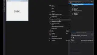 Visual studio open a new form with a button