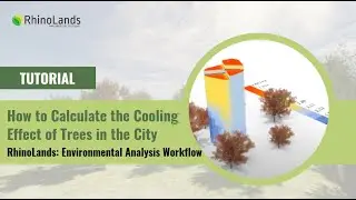 How to calculate the cooling effect of trees in the city