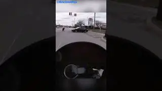 Ran Red Light - Biker Admitted Fault