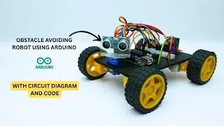 How to make obstacle avoiding robot | DIY obstacle avoiding robot | Arduino project