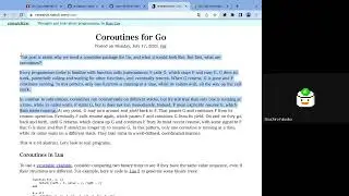 Go Documentation 輪読会 第21回