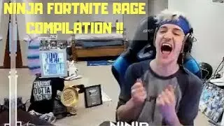 NINJA FORTNITE RAGE Moments 2018