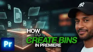 How to CREATE and ORGANIZE Clips into Bins in Premiere Pro 2025 | #3