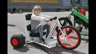 Детский электро Дрифт Трайк WRM 12 Elektro