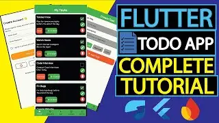 Flutter Todo List App With Firebase & Riverpod Architecture - COMPLETE TUTORIAL