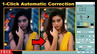 1-Click Automatic Color Correction l iCorrect Portrait V3 Photoshop Plugin l Plugin for Photoshop