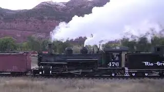Silverton Mixed, "Part 1" With Mid Train Helper, K-28's 100 Year Celebration. 10/16/2023