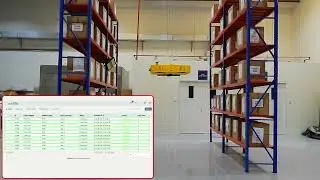 Smart Warehouse Product Scanning Drone in Action | ZenaDrone 2025