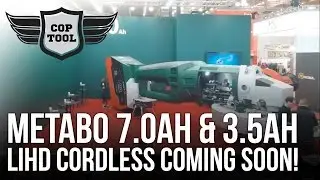 Metabo 7.0Ah & 3.5Ah LiHD Cordless Coming Soon!!