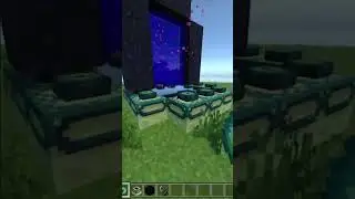 End Portal vs Nether portal. #shorts