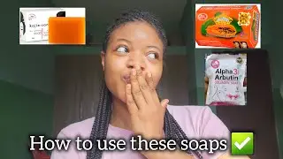 How to Activate your Brightening Bar Soaps for 2x glow/Affordable Glow✨️