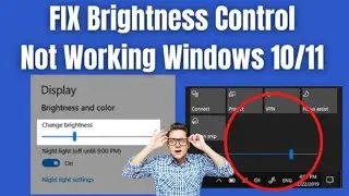 Windows 11 Brightness Problem [ How to fix ] 110% working | Windows Graphic Driver update |@TechBKS