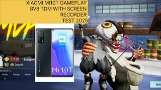 Xiaomi mi10t | PUBG gameplay | 8v8 Tdm | 2025
