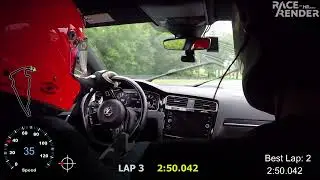 HDPE at VIR in a 2019 Golf R