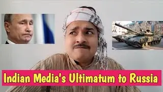 भारतीय मीडिया ने दी रूस को धमकी 🔥 | Comedy | Funny Elbow | feat. Mishra ji |