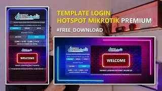 Template Login Page Hotspot Mikrotik Responsive Keren Ringan Premium Terbaru 2022 Free