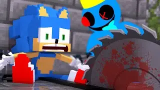 Sonic was trapped by Blue From RAINBOW FRIENDS with RTX! | SonicLife