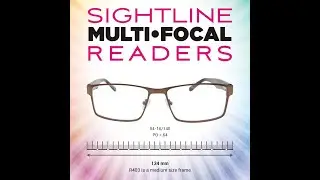 Sightline R403 Multifocus Reading Glasses
