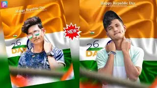 26 January Photo Editing||PicsArt 26 January Photo Editing||Republic Day Photo Editing