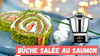 Bûche salée au saumon - Recette Cook Expert @MagimixVideos