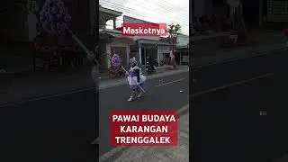 Maskotnya pawai budaya karangan.n Trenggalek #music #remix