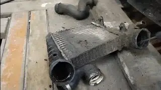 Cleaning and washing the Passat B5 intercooler