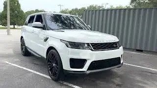 2020 Land Rover Range Rover Sport SE SUV White