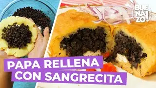 Papa rellena de sangrecita | BUENAZO!