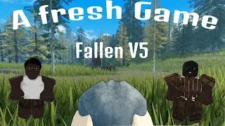 Trying out New Survival game | Fallen V5 Roblox