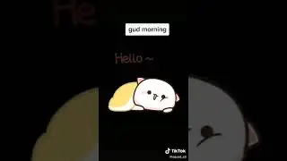 Good morning status Cute cartoon 2020