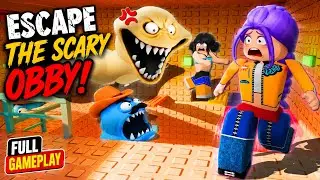ESCAPE THE SCARY OBBY! 😱 Full Roblox Horror Gameplay (Funniest Escape Ever!)
