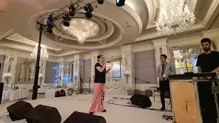 Ghezaal Enayat Live Sound Check In Wedding Party