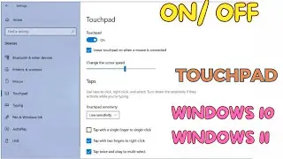 How to Start Touchpad not Working in Windows 11 | Fix Touchpad not Working in Windows 10 Laptop