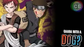 Gaara with a dog?!?