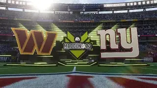 Washington Commanders @ New York Giants | Madden NFL 23
