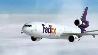 Fedex Flight 80 - Crash Landing Animation