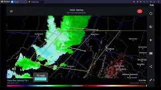 Severe Thunderstorm Warning VA/MD EAS 