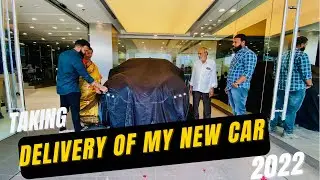 Taking Delivery of My New Car  Baleno Alpha 2022 - Vlog |First in Ahmedabad