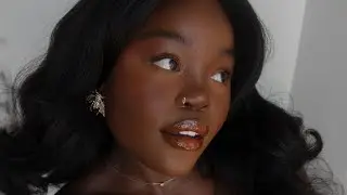 The Perfect Makeup Look For Fall (Pumpkin Spice Makeup for Dark Skin🍂🍁)