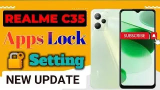 Realme C35 Apps Lock🔐 Settings | New Update 2022 | How to Lock Apps in realme c35 | Pattern Lock |