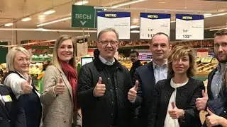 METRO Кэш энд Керри итоги забастовки профсоюза на ленинградском шоссе 71Г возле центрального офиса