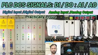 DCS & PLC SIGNALS DI DO AI AO COMPLETE DETAIL I practically Proved 