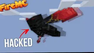 How i fly in firemc with using a glitch || @PSD1 @PSD1GamingShorts  #glitch #minecraft #firemc