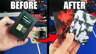 How To Hydro Dip PC Parts