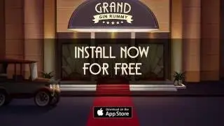 Grand Gin Rummy iOS trailer landscape