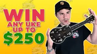 YOU CHOOSE: WIN Any Ukulele Up to $250!!
