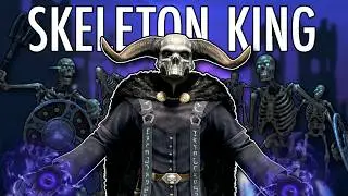 Skyrim But I BECOME THE SKELETON KING
