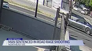 Maryland man sentenced for 2021 road rage shooting in DC