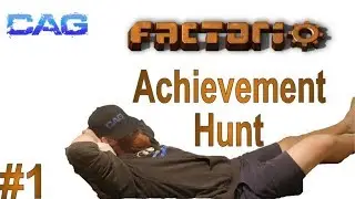 Factorio Achievement hunt! || Lazy Bastard beginings