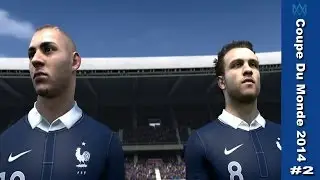 Fifa 14 | Suisse VS France | Match de poule 2 | Coupe du monde 2014 | PC